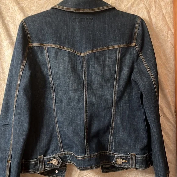 Baccini jean jacket.  NWOT! - Picture 5 of 5
